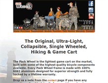 Tablet Screenshot of packwheel.com